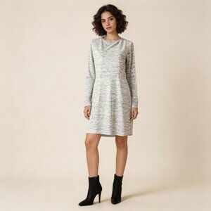 BETSEY JOHNSON | Heather Gray Long Sleeve Sweatshirt Dress Sz S